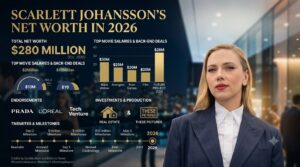 Scarlett Johansson's Net Worth in 2026 — Salary, Movies & Earnings Breakdown